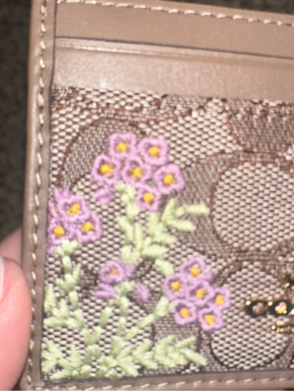 Coach Mini Skinny ID Case - Picture 6 of 7